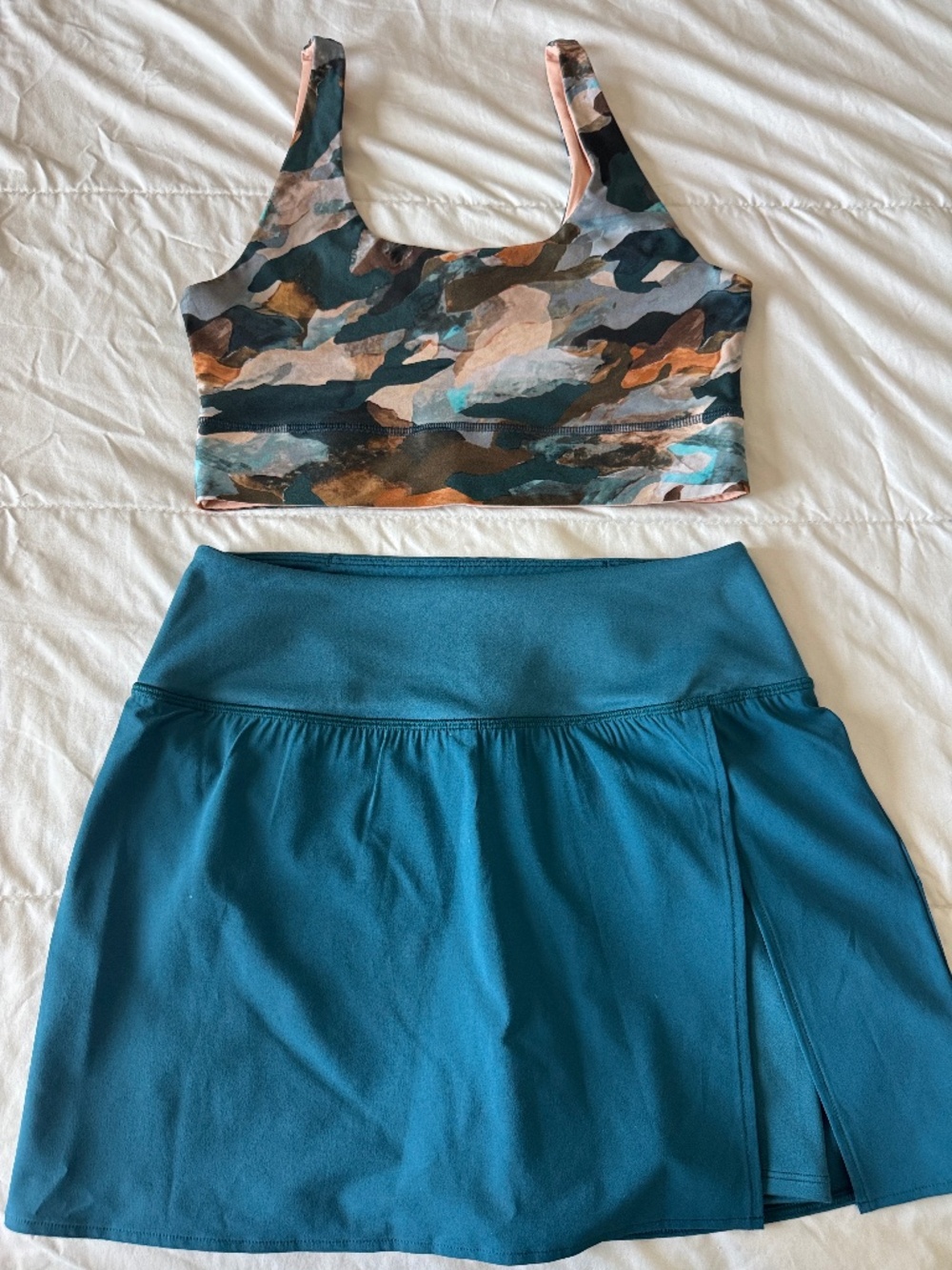 The North Face Skort w/ Fabletics Bra